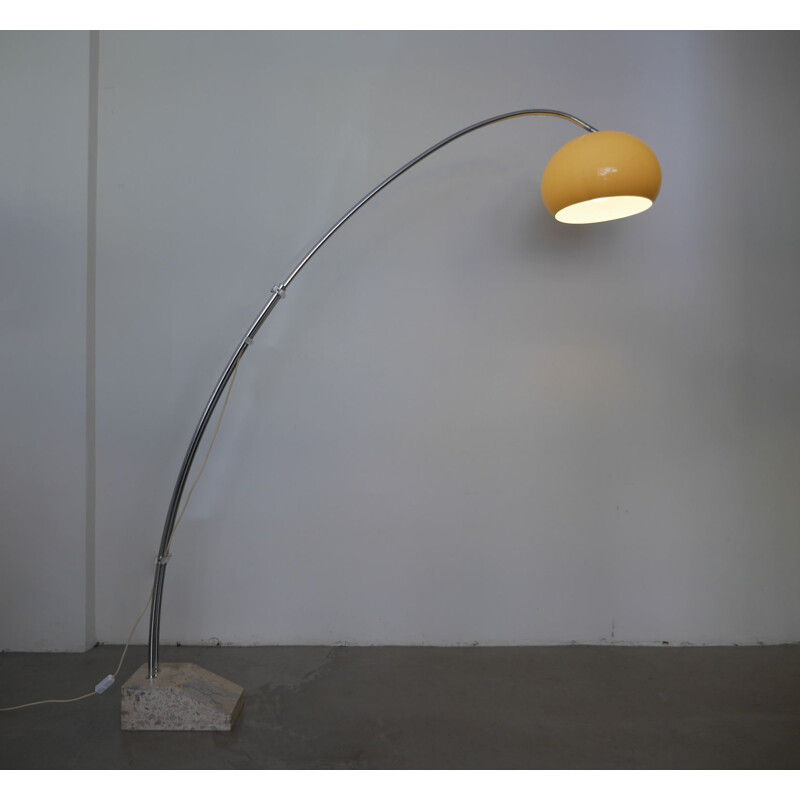 Lampe à arc vintage extensible de Hustadt Leuchten, Allemagne, années 1970