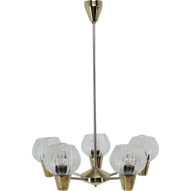 Vintage Chandelier from Kamenicky Senov, 1970s