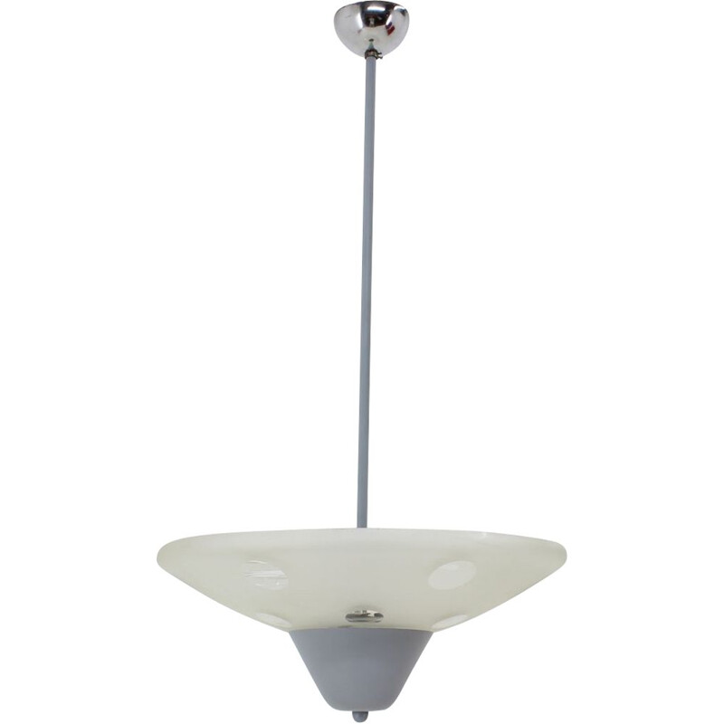 Vintage Bauhaus Chandelier by Franta Anyz for Napako,1940's