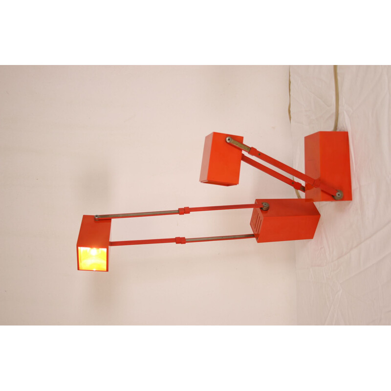 Paire de lampes de bureau Vintage Lampetit Verner Panton pour Louis Pouls danois 1966