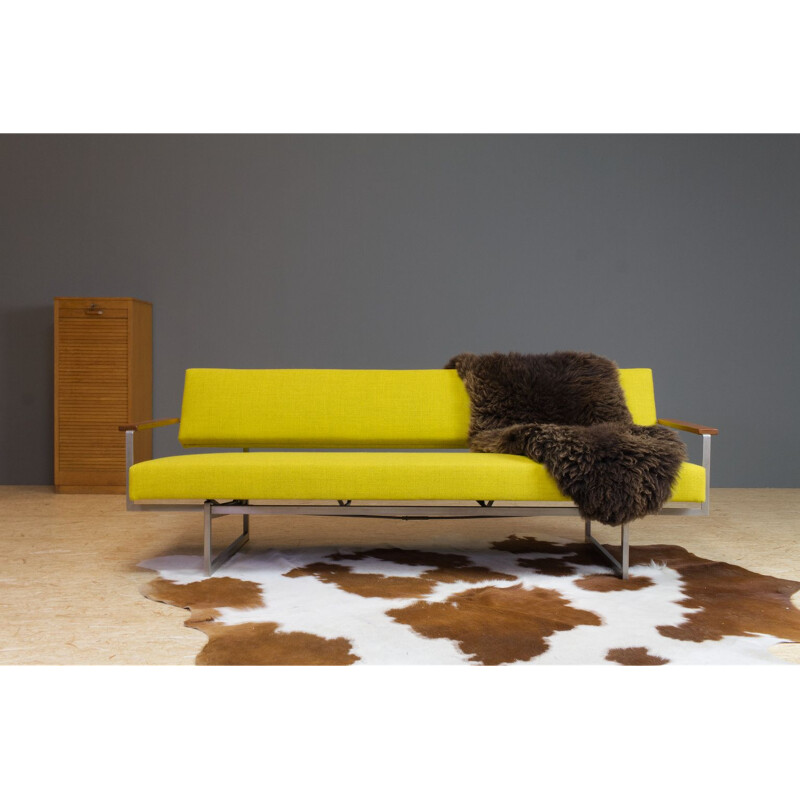 Vintage Lotus sofa in yellow Rob Parry Dutch