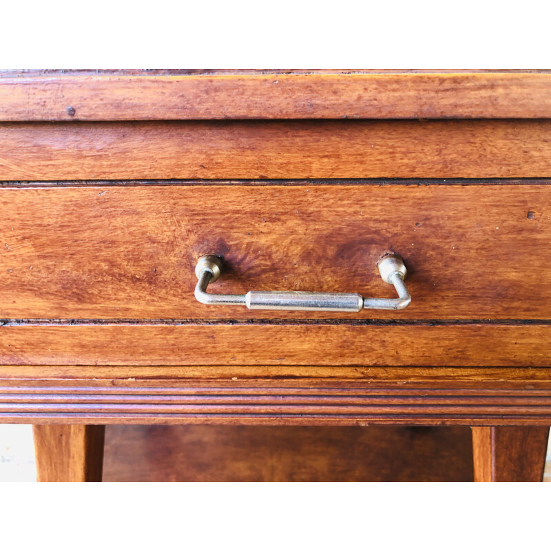 Vintage bedside table Scandinavian 1950's