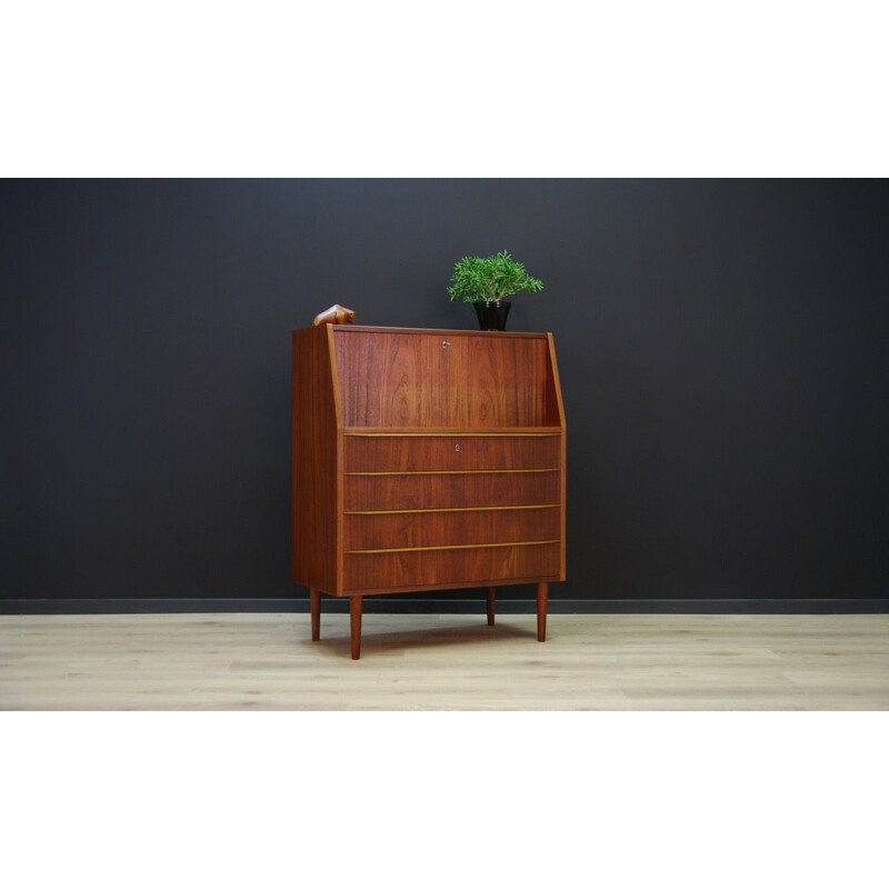 Vintage Secretaire Teak Danish 1960