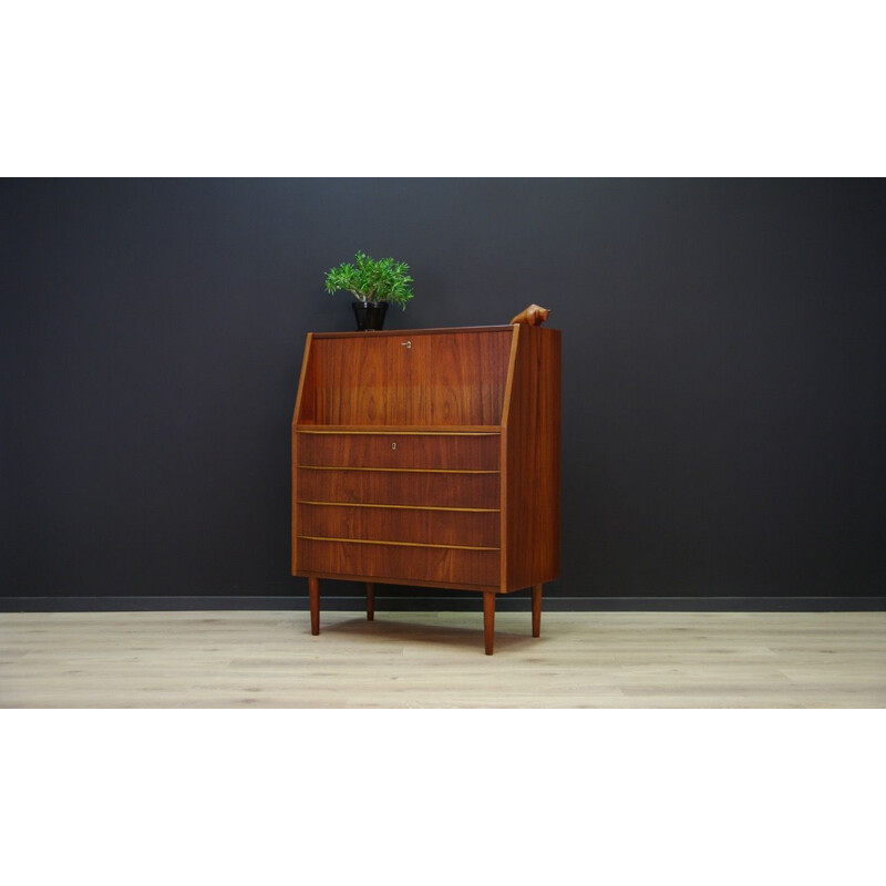 Secretaire Vintage Teak Danois 1960