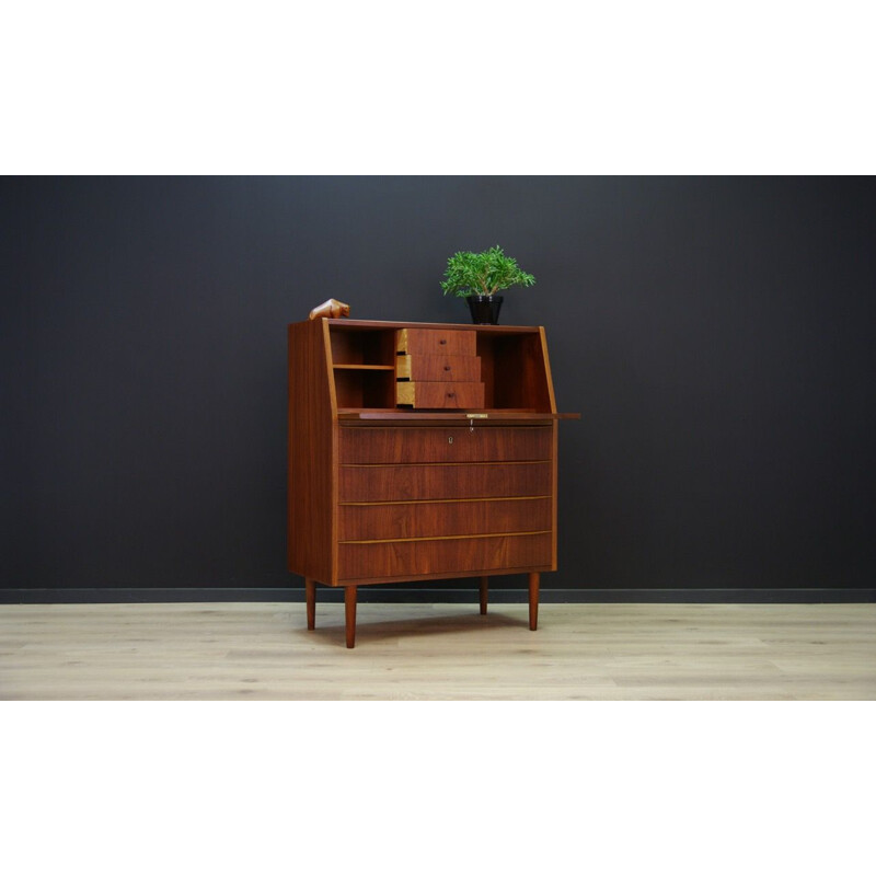 Vintage Secretaire Teak Danish 1960