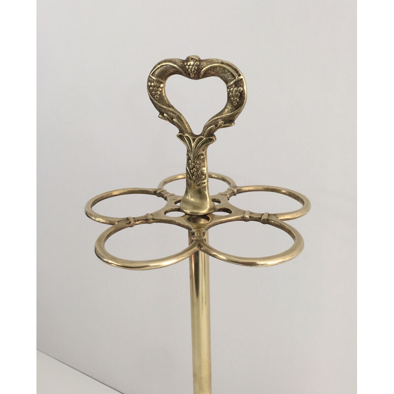 Vintage Brass Umbrella Stand 1940