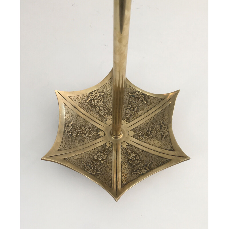 Vintage Brass Umbrella Stand 1940