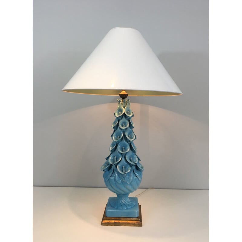Lampe vintage Décorative en Céramique 1950