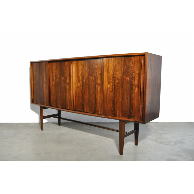 Mid-century Rosewood sideboard by Arne Vodder for HP Hansen, Danish 1960s 