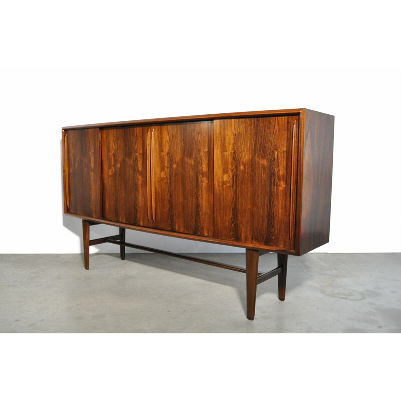 Aparador Vintage Rosewood de Arne Vodder para HP Hansen, Dinamarca, 1960