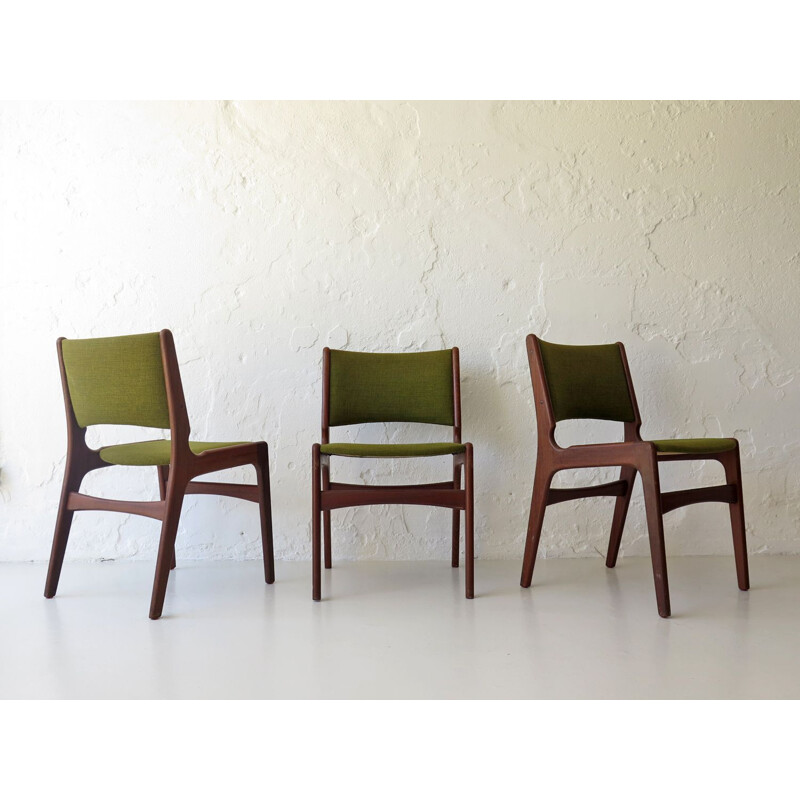 Vintage mahogany dinning chairs Danish