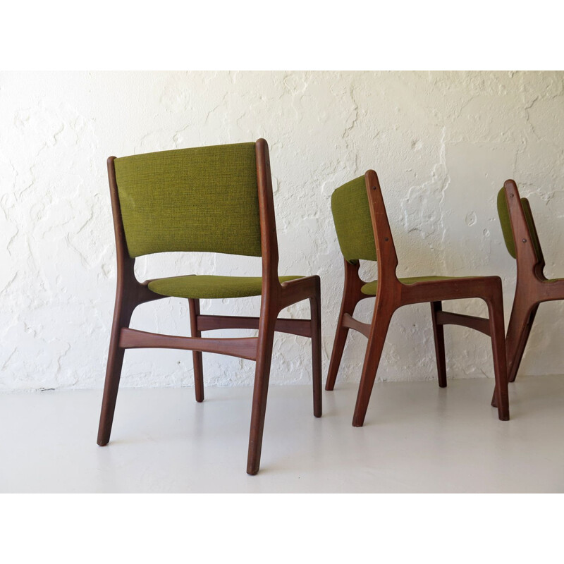 Vintage mahogany dinning chairs Danish