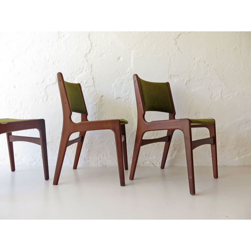 Vintage mahogany dinning chairs Danish