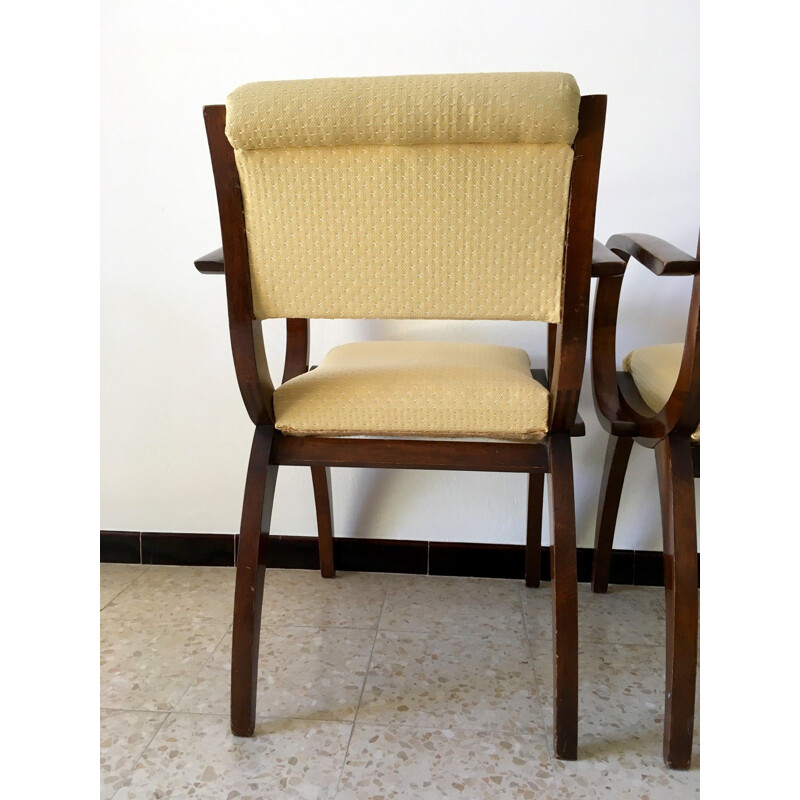 Pair of Stella 1950 Vintage Armchairs