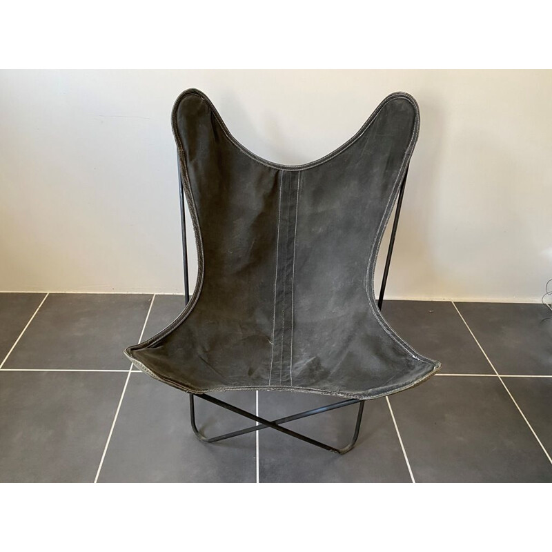 Fauteuil vintage Butterfly AA de Hardoy Ferrari, Bonet Antoni Kurchan Juan pour Knoll et Airborne 1950