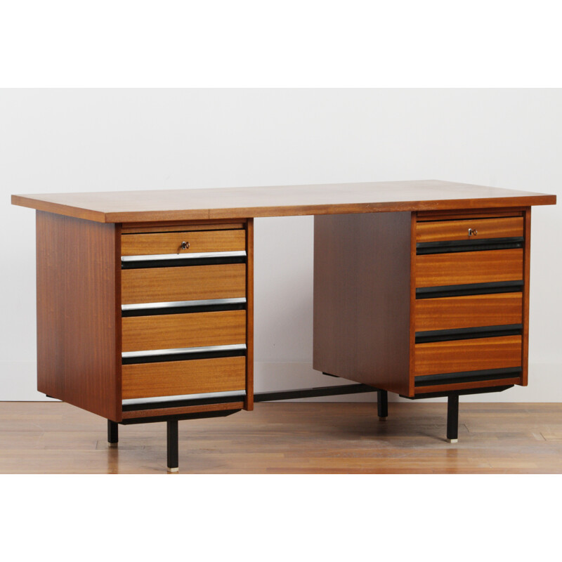 Mid-century Scandinavian Nabytek desk in teak - 1950s