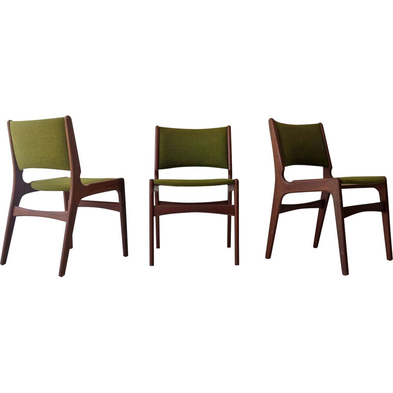 Vintage mahogany dinning chairs Danish