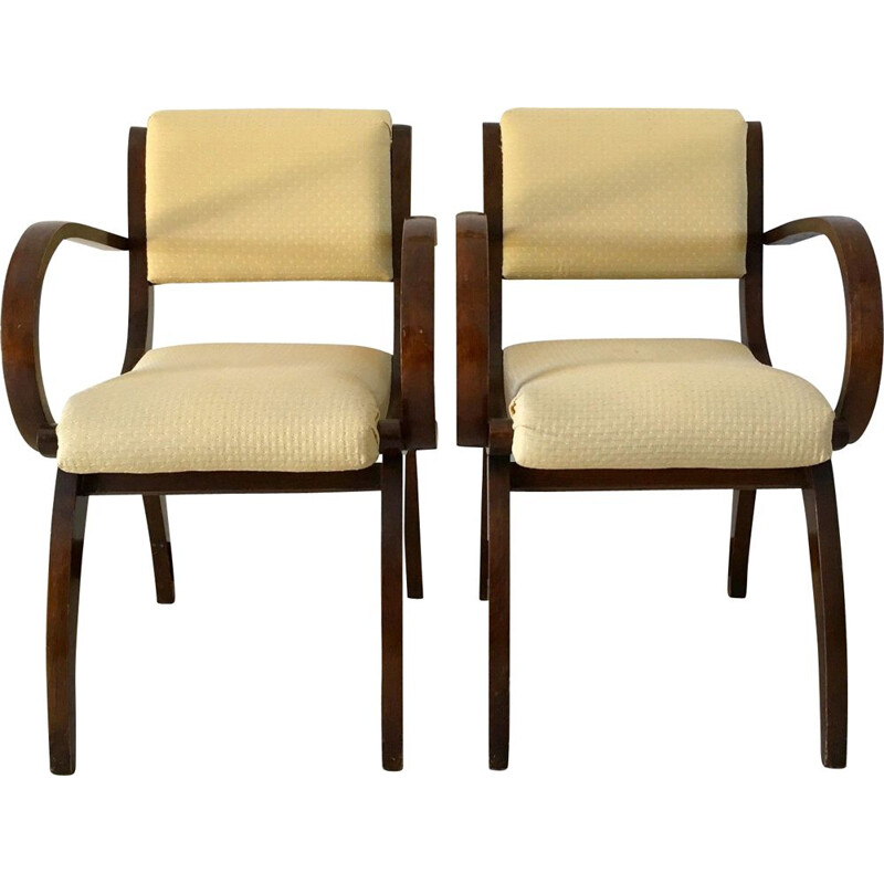 Pair of Stella 1950 Vintage Armchairs
