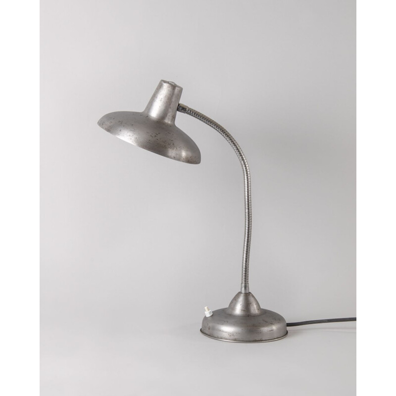 Lampe flexible vintage industrielle, France 1960