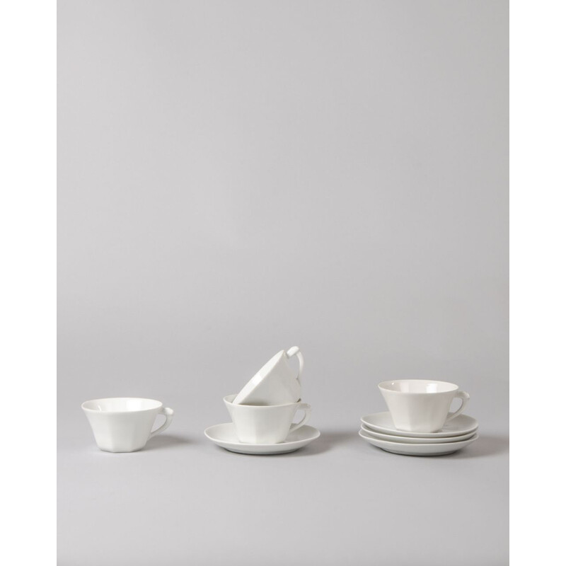 Vintage Coffee Set from Aluminite Frugier Limoges, French 1970s