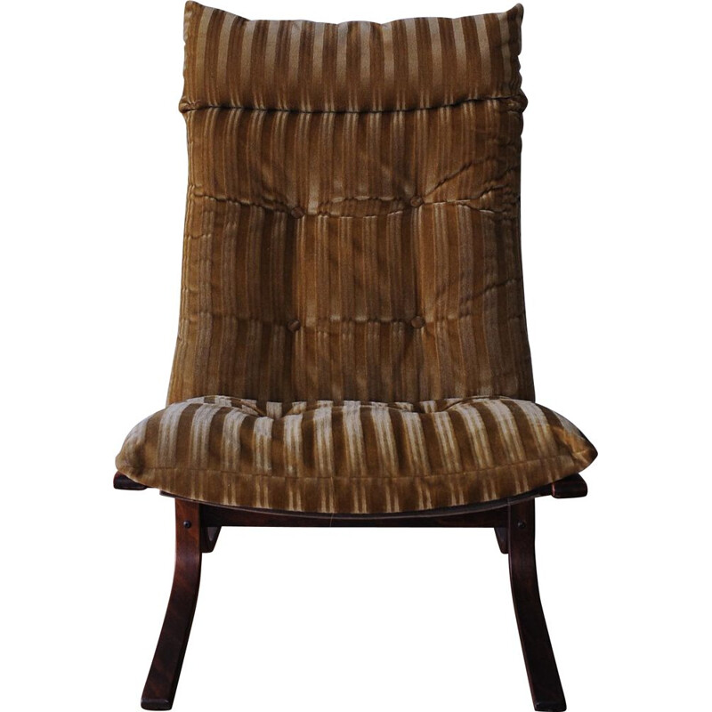 Vintage Siesta Lounge Chair Bentwood by Ingmar Relling for Westnofa, 1960s