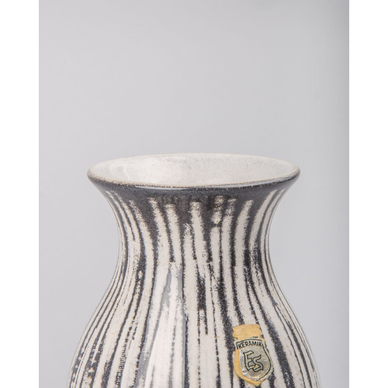 Pequeno vaso de Lava Gorda vintage da Bay Keramik, 1970