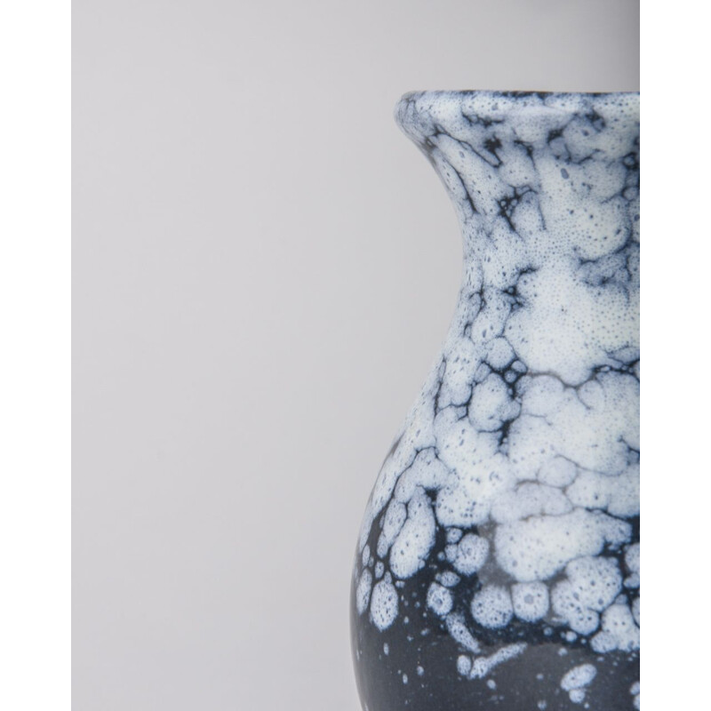 Piccolo vaso vintage Fat Lava di Bay Keramik, 1970