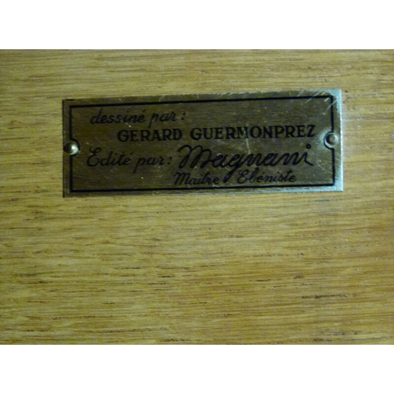 Magnani "Ermenonville" sideboard in oak, Gérard GUERMONPREZ - 1950s