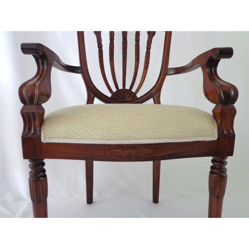 Vintage Mahogany chair , English