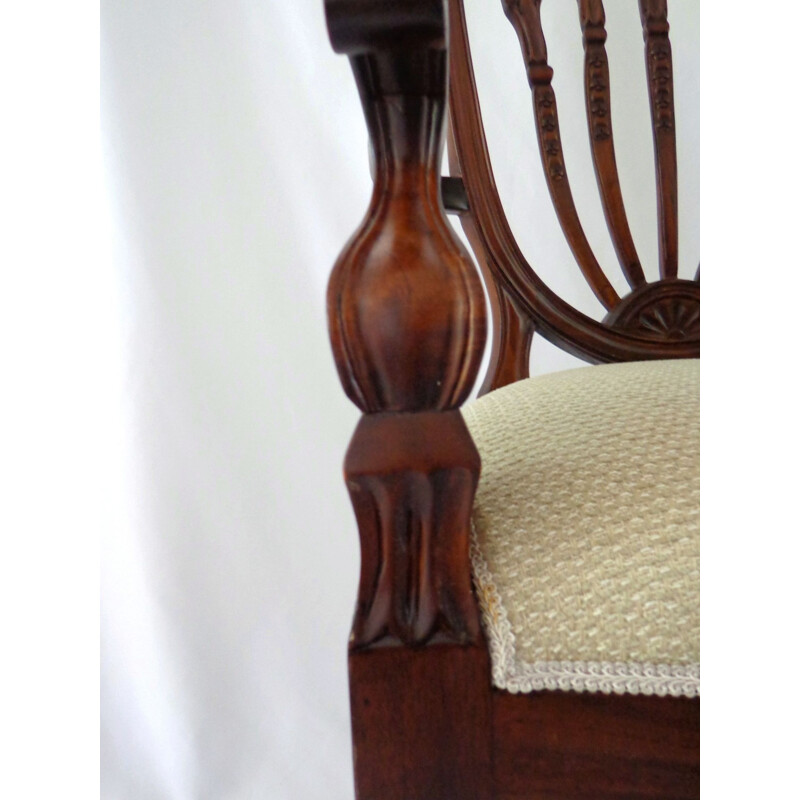 Vintage Mahogany chair , English