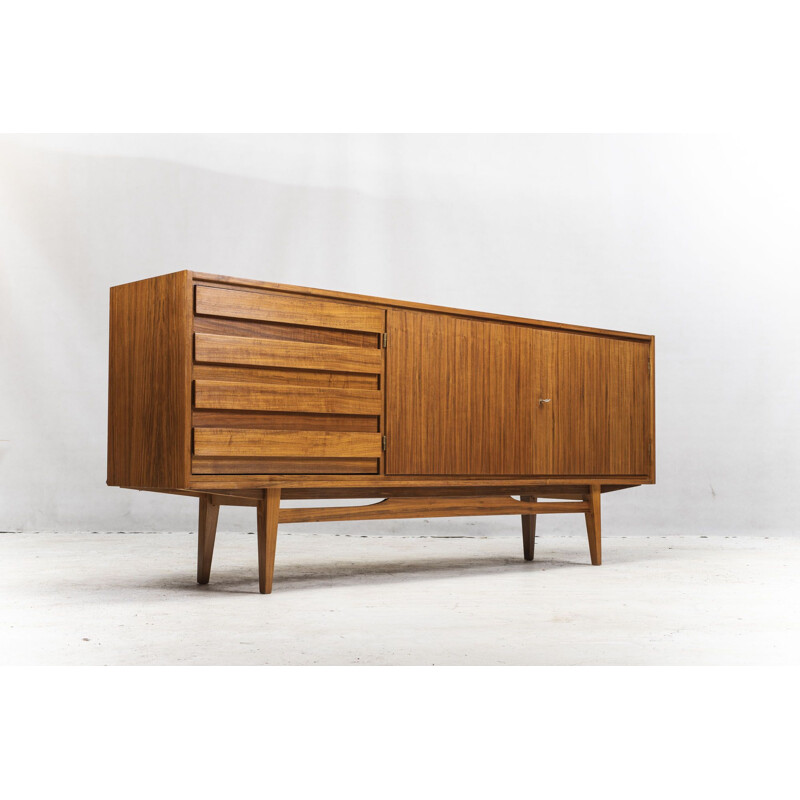 Vintage walnut sideboard 1960s