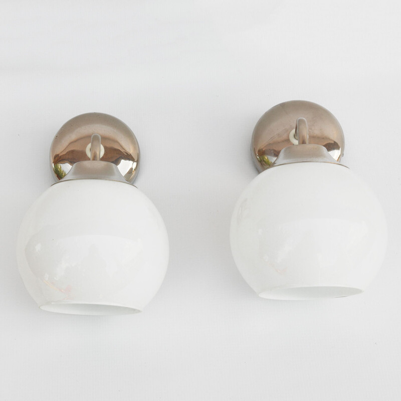 Pair of vintage sconces,VEB Vereinige Gorlitz Germany 1950s