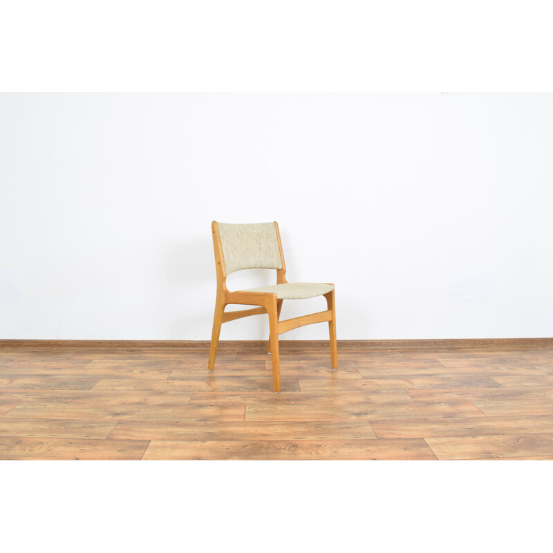 Set of 4 vintage chairs by E. Buch, Danish 1960s