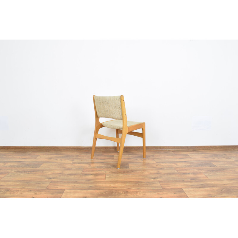 Set of 4 vintage chairs by E. Buch, Danish 1960s