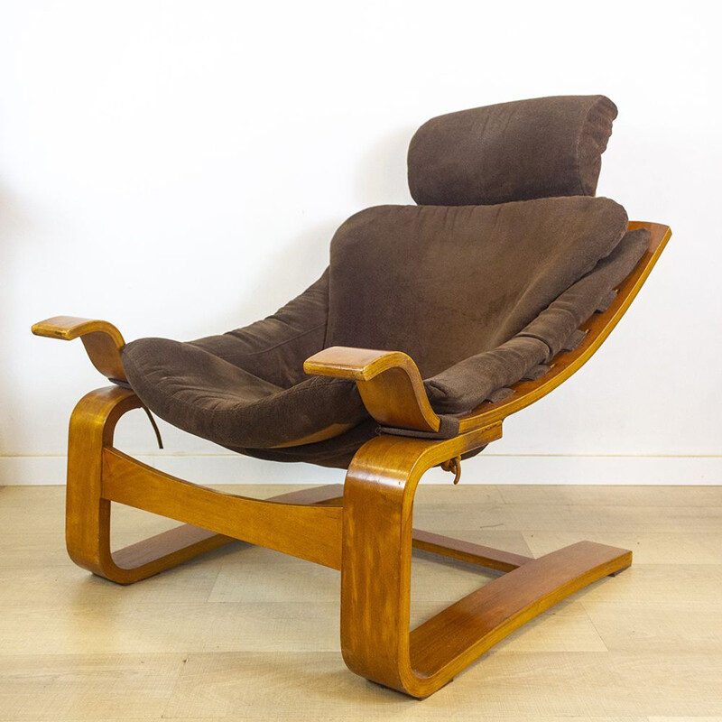 Vintage Kroken Armchair by Åke Fribytter Sweden