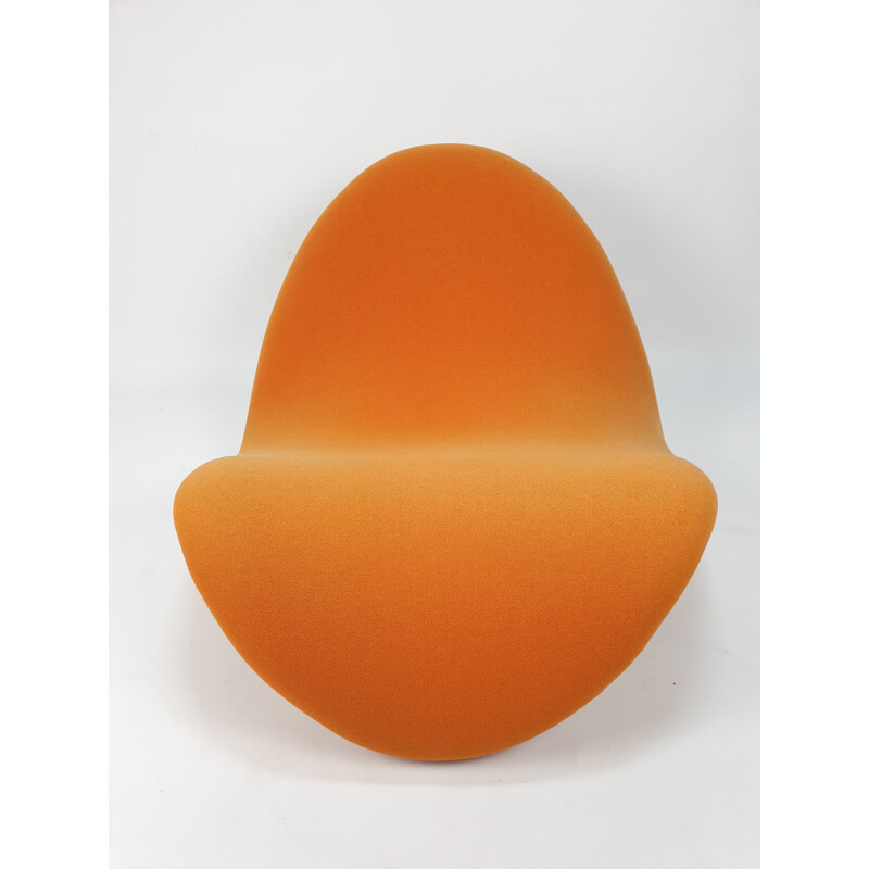 Vintage Tongue orange Chair by Pierre Paulin for Artifort, 1968