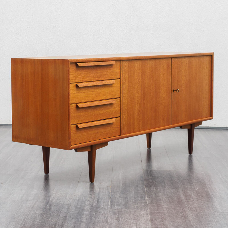 Vintage teak sideboard by WK Möbel, 1960s