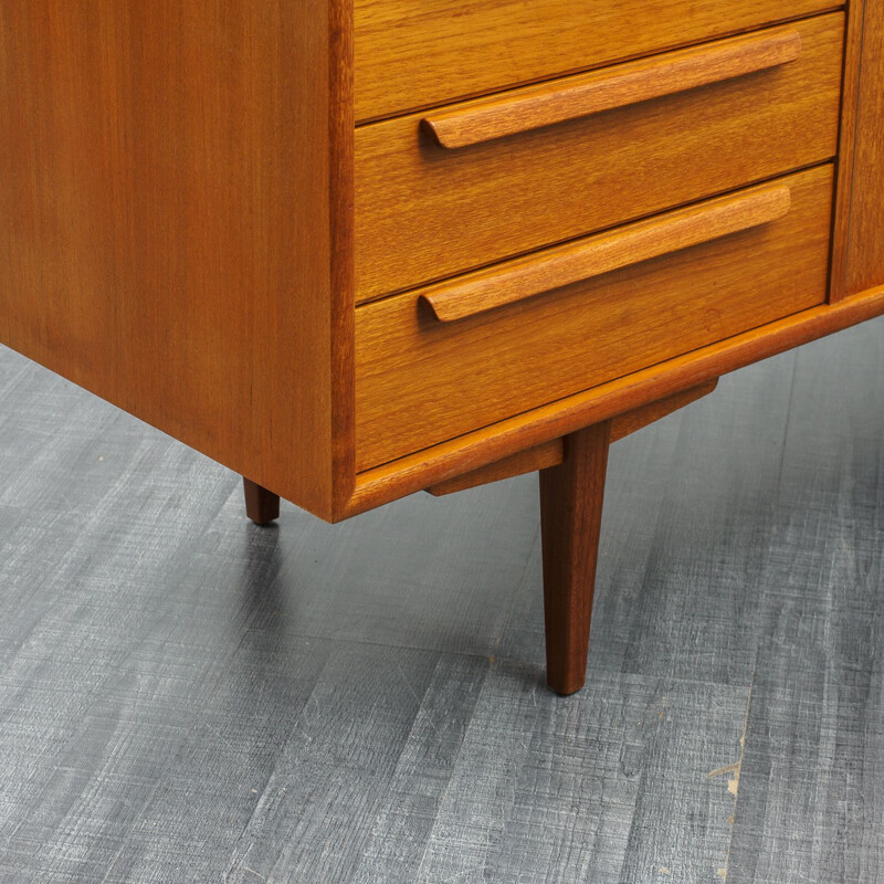 Vintage teak sideboard by WK Möbel, 1960s