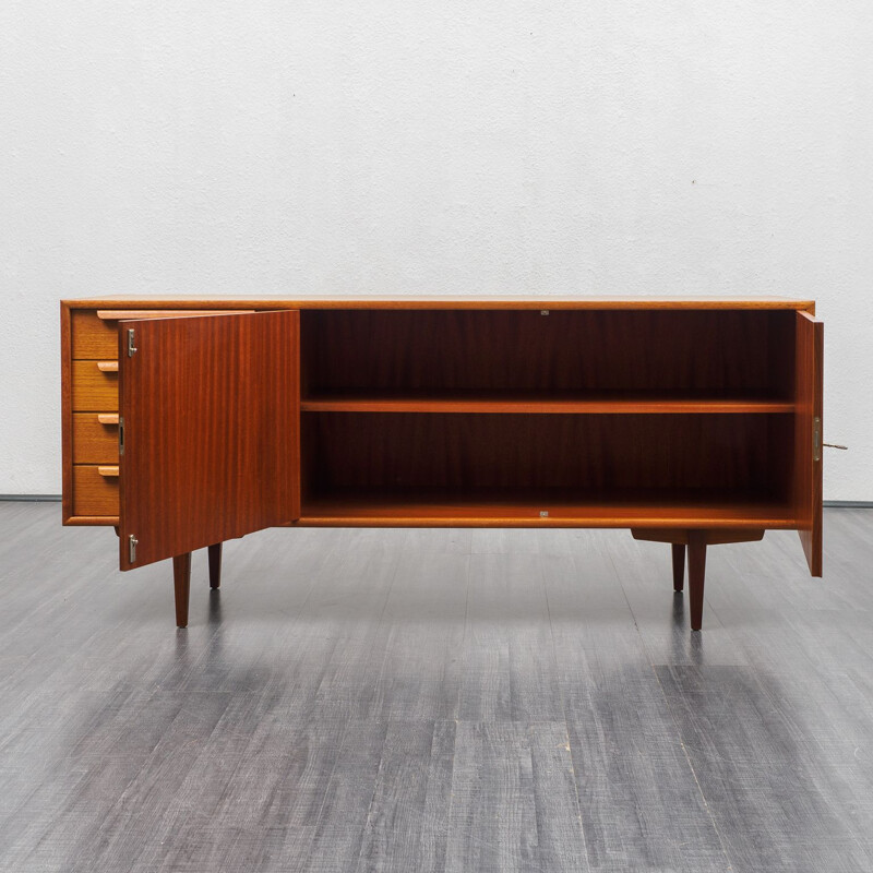 Vintage teak sideboard by WK Möbel, 1960s