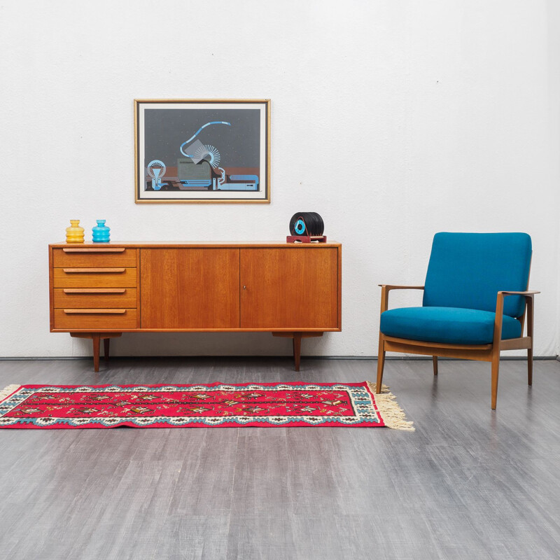 Vintage teak sideboard by WK Möbel, 1960s