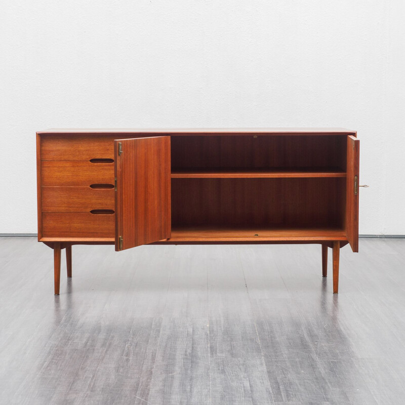 Vintage model Varia 150 sideboard teak by Wilhelm Renz, 1960s