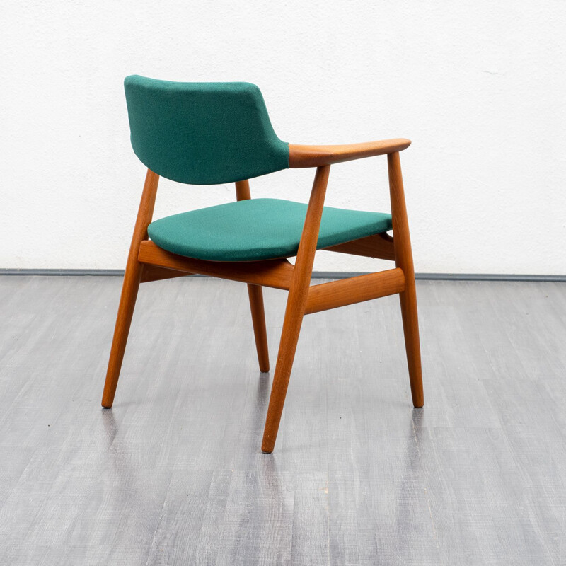 Fauteuil vintage en teck, Svend Aage Eriksen, Glostrup, Danemark, 1960