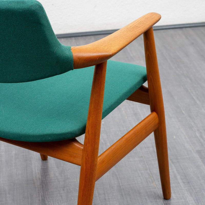 Vintage teak armchair, Svend Aage Eriksen, Glostrup, Denmark 1960s