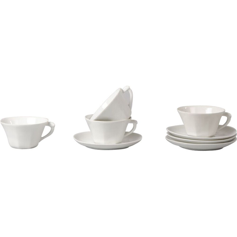 Vintage Coffee Set from Aluminite Frugier Limoges, French 1970s
