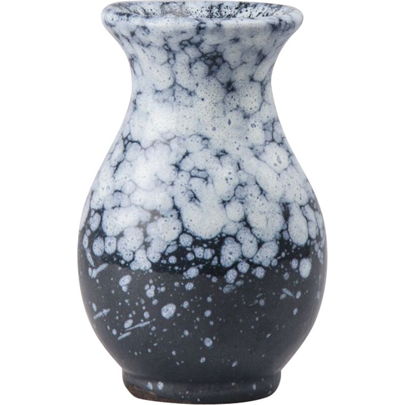 Small vintage Fat Lava Vase from Bay Keramik, 1970s