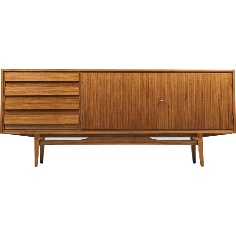 Vintage walnut sideboard 1960s