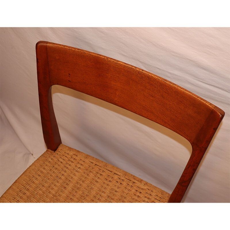 Set of 4 vintage svelte Markaryd Scandinavian Markaryd chairs 1960