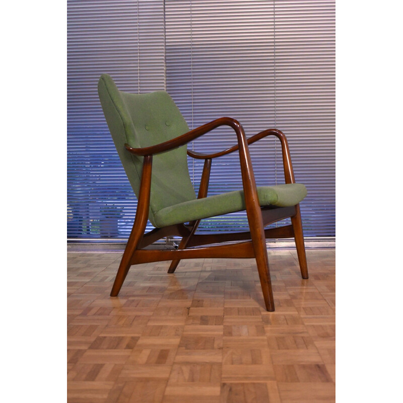 Fauteuil lounge vintage Madsen & Schubell