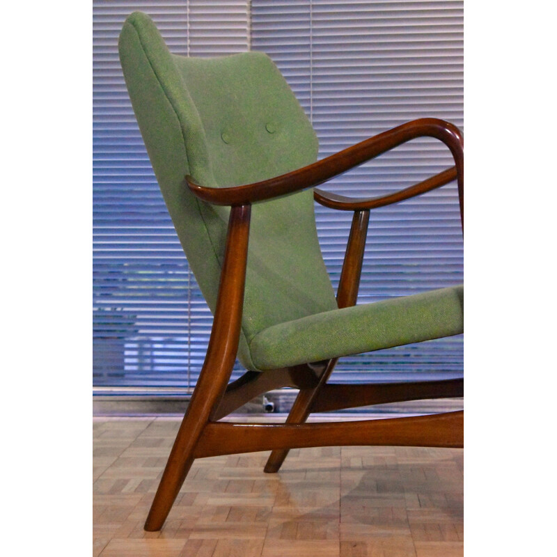 Fauteuil lounge vintage Madsen & Schubell
