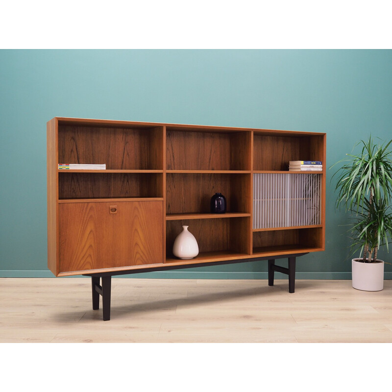 Vintage Highboard teak, Danish 1970